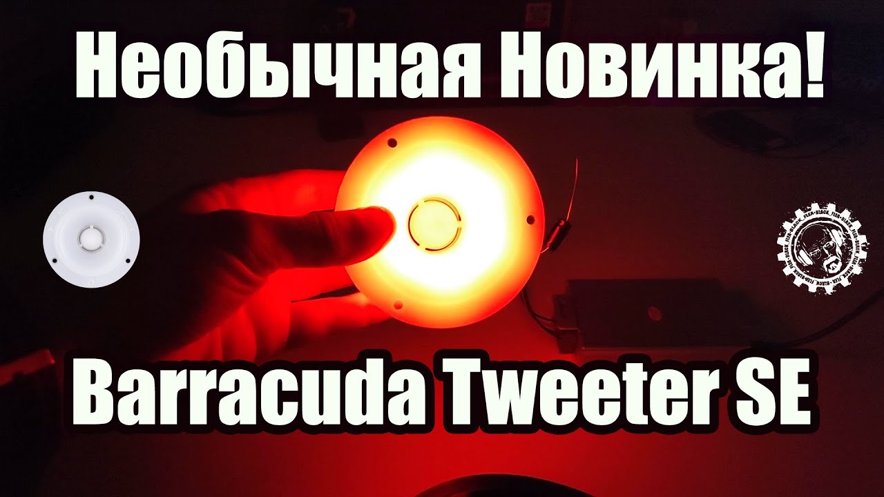 Необычная Новинка! Barracuda Tweeter SE, огненный твитер!