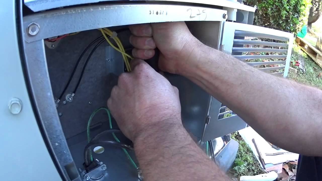 HVAC Installation: Trane Heatpump Package Unit