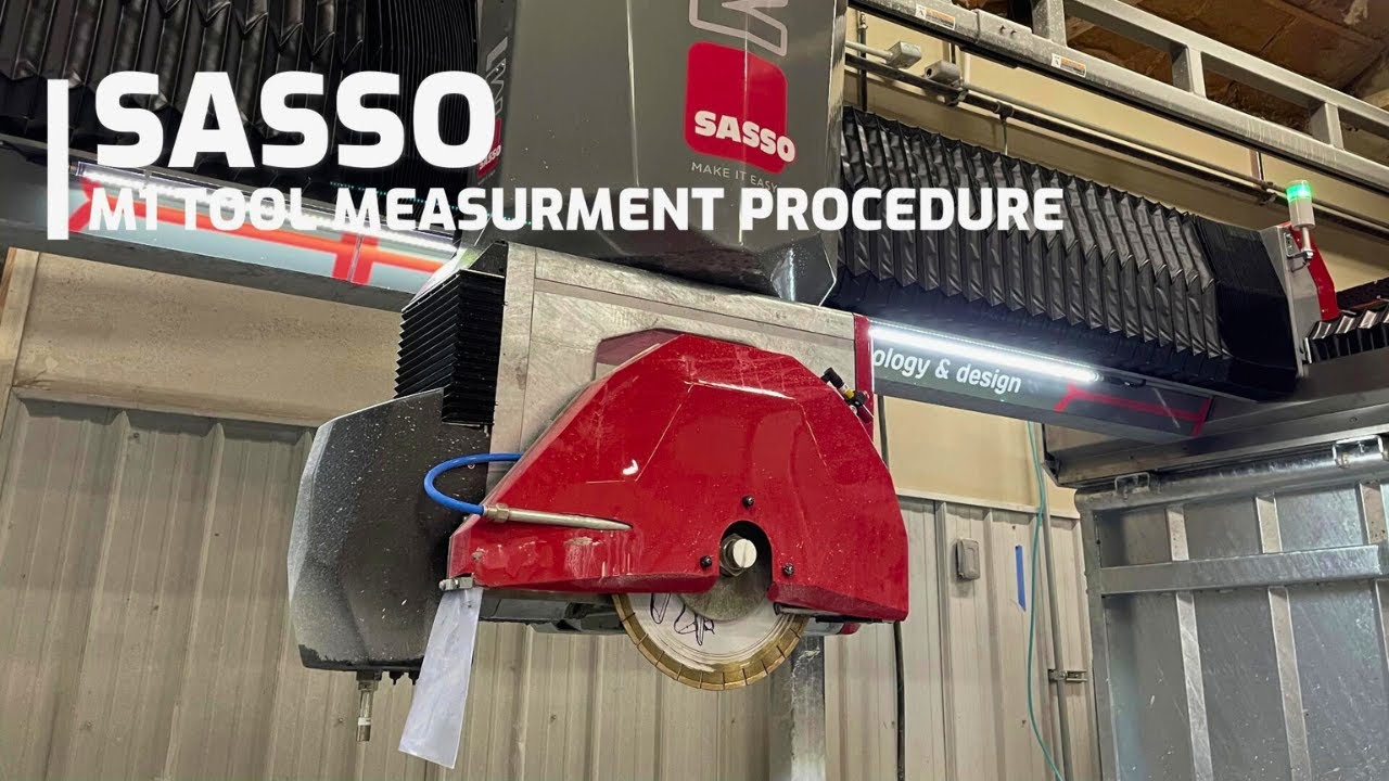 How to measure your tools on a Sasso M1