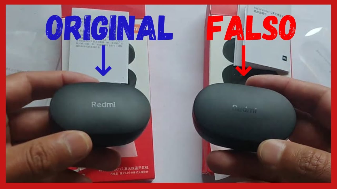 Como Diferenciar Auriculares Redmi Airdots 2 originales de Replicas
