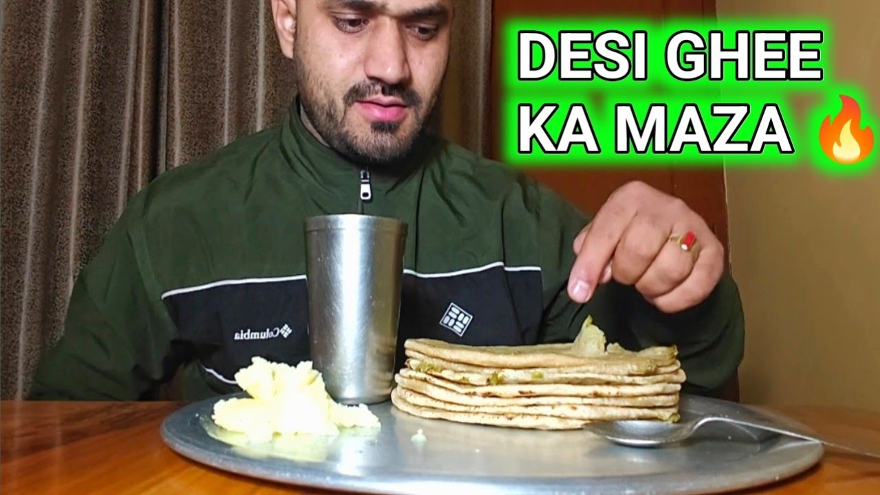 ALOO PARANTHA WITH DESI GHEE & BLACK TEA| HUNGRY ANKIT|#mukbang #hungryankit #homefood #alooparatha 