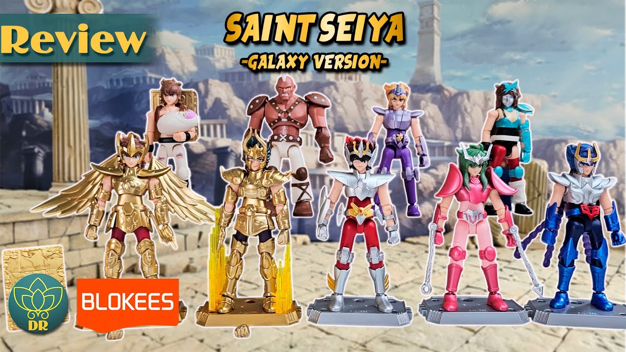 SAINT SEIYA GALAXY VERSION Blokees Unboxing Review