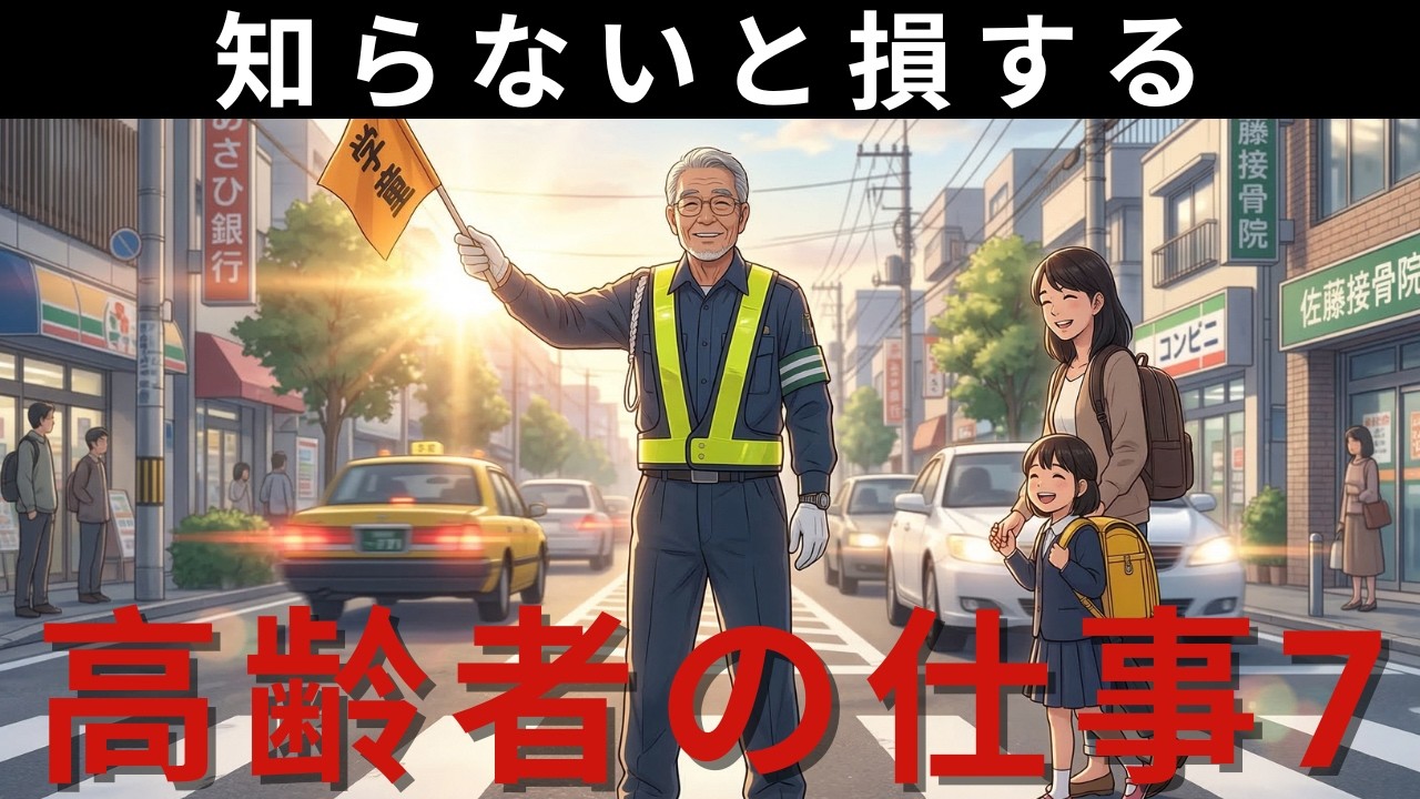【漫画】高齢者のための7つの最高の仕事 - 知らないと後悔します