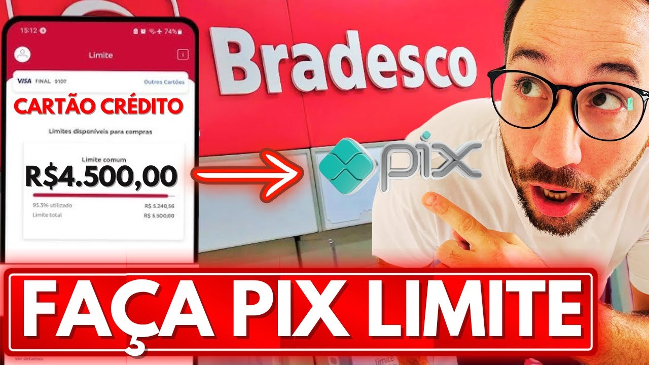 Como fazer PIX com CARTÃO de CRÉDITO BRADESCO