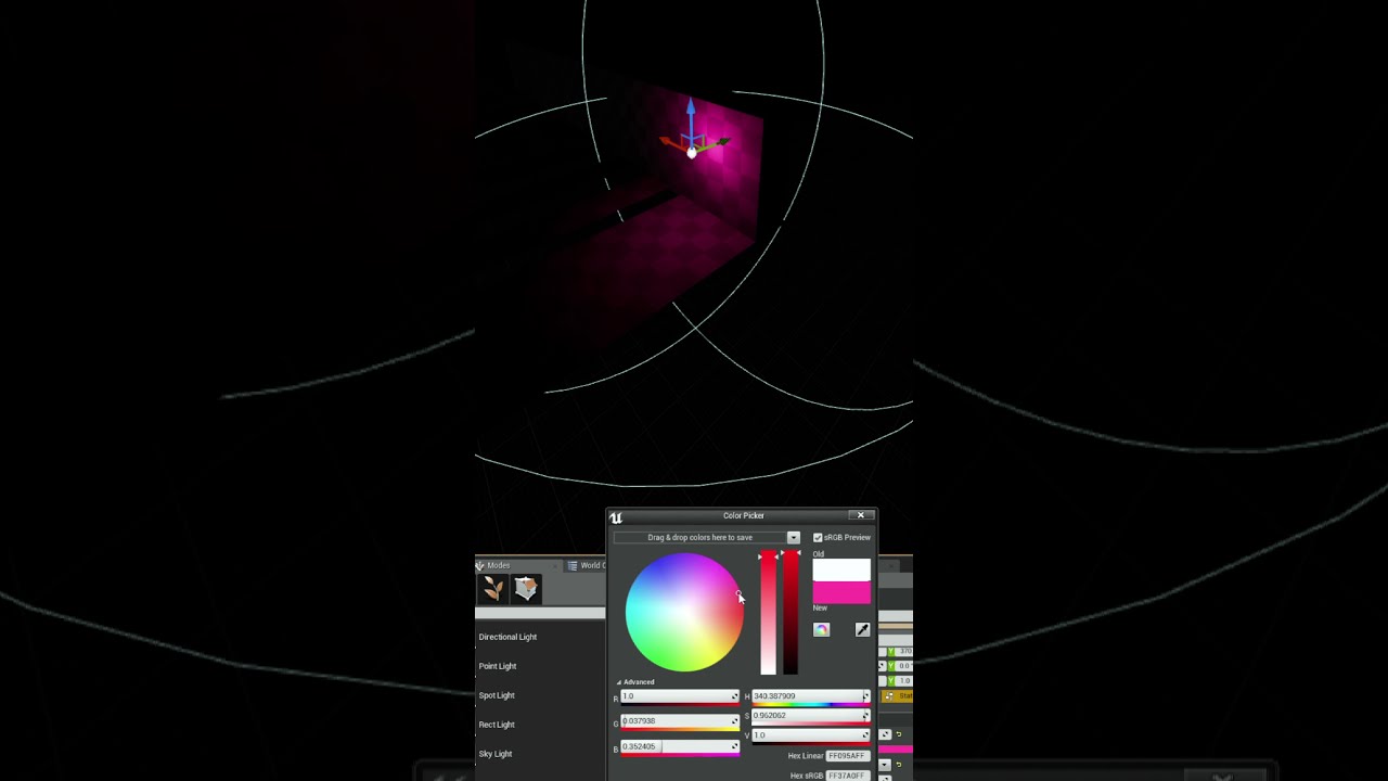🎮 Learning UE4: 50 🎮 - Point and Rect Lights in UE4 💡