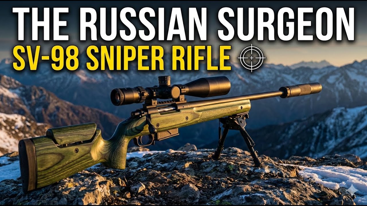 THE RUSSIAN SURGEON: SV-98 Sniper Rifle Deep Dive 🎯
