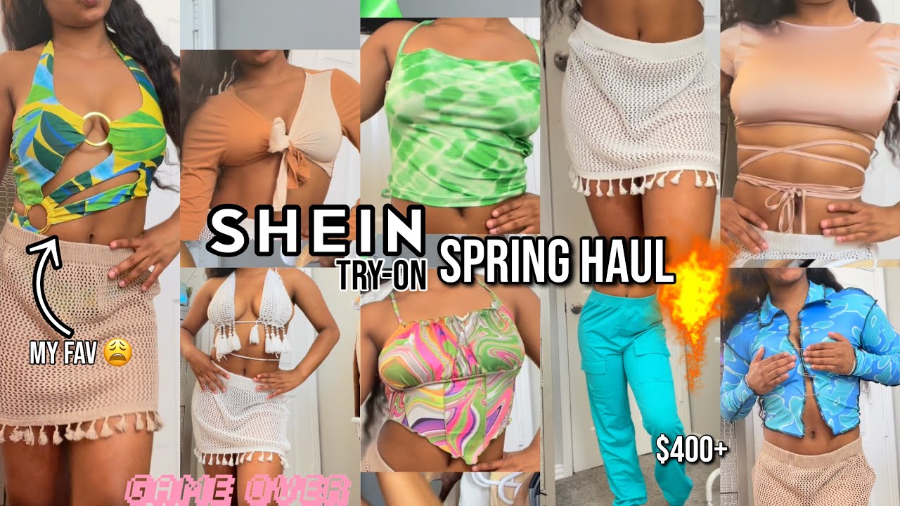 HUGE SPRING SHEIN HAUL | trendy & affordable ($300+) Spring to Life with SHEIN