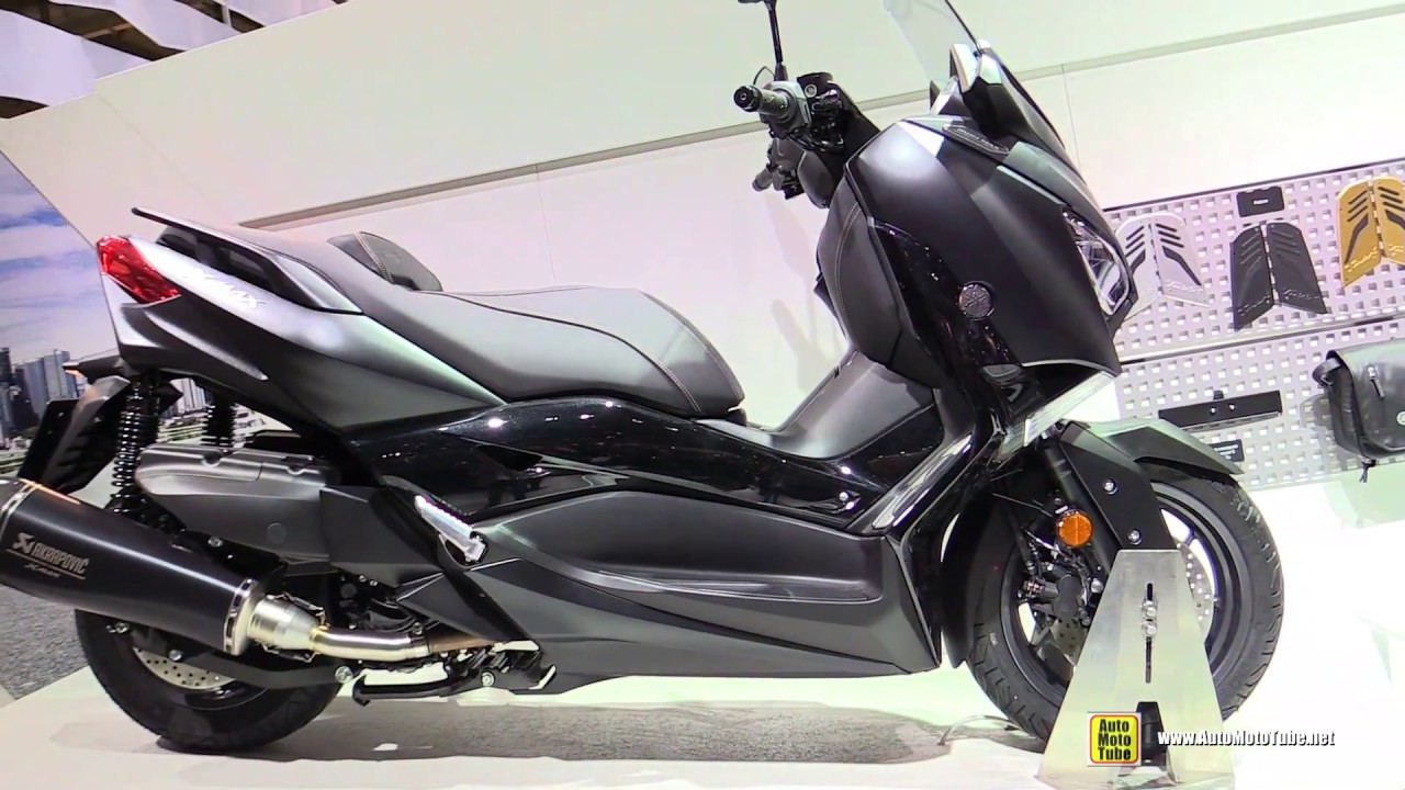 2019 Yamaha XMax 400 Iron Max Scooter - Walkaround - Debut at 2018 EICMA Milan