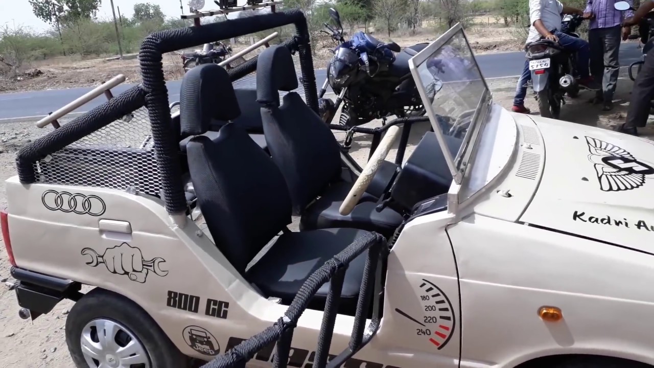 best ever modified maruti 800 | project car insurance |  MAGNETO 11