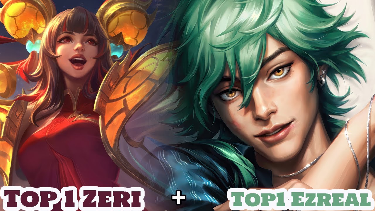 Wild Rift - Топ 1 Эзреаль + Топ 1 Зери, геймплейный вызов