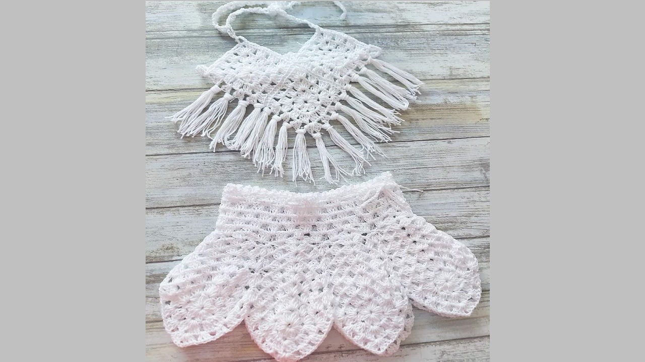 CÓMO HACER UNA FALDA DE UNA FORMA DIFERENTE FÁCIL Y RAPIDO A CROCHET PASO A PASO PARA PRINCIPIANTE