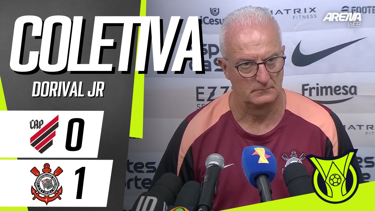 COLETIVA DORIVAL JR | AO VIVO | Athletico-PR x Corinthians - Brasileirão 2026