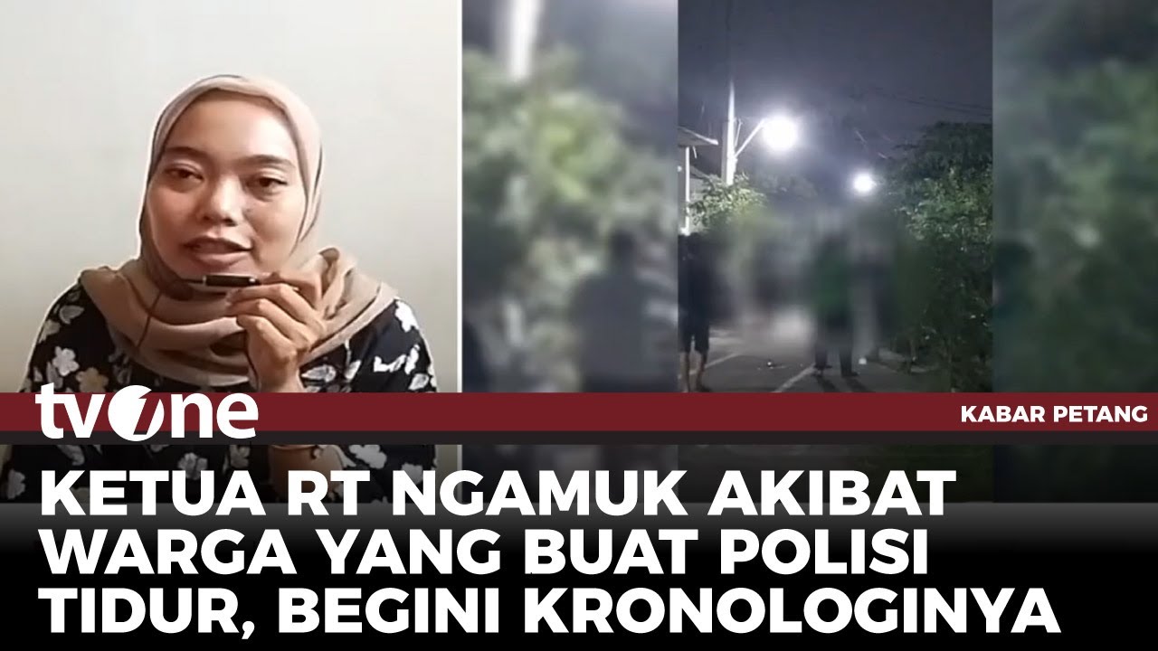 Gegara Polisi Tidur, RT Ngamuk-Tusuk Warga | Kabar Petang tvOne