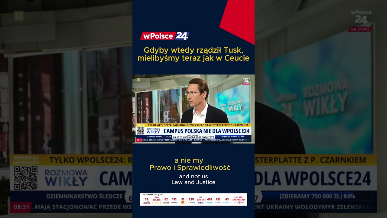 Gdyby wtedy rządził Tusk, mielibyśmy teraz jak w Ceucie