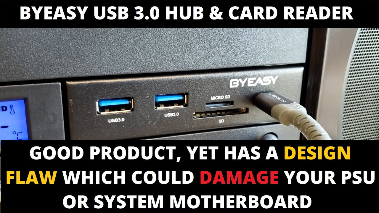Design flaw in BYEASY Front Panel 3.5