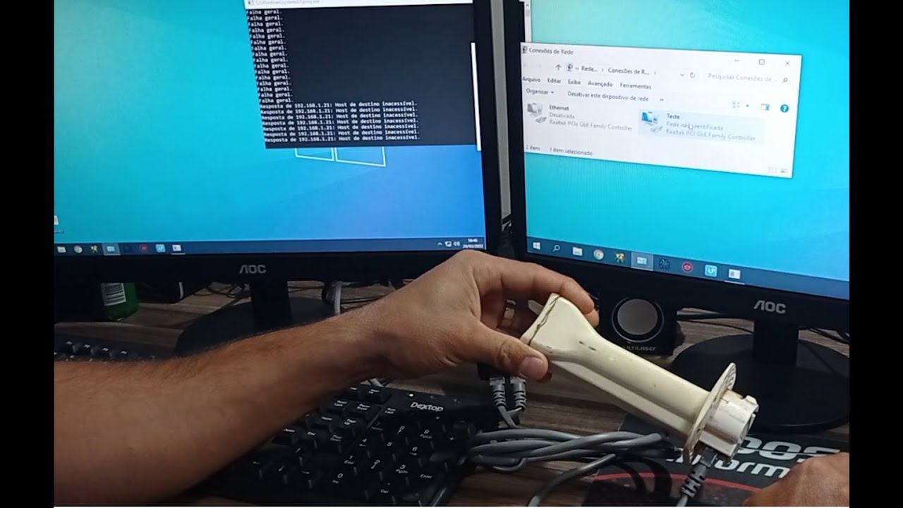 Reparo Litebeam M5 Equipamento Resetando sozinho (Pingando128)