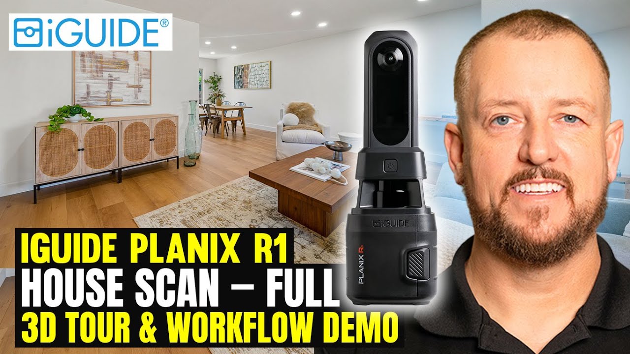 iGUIDE PLANIX R1 Сканирование дома — полный 3D-тур и демонстрация рабочего процесса