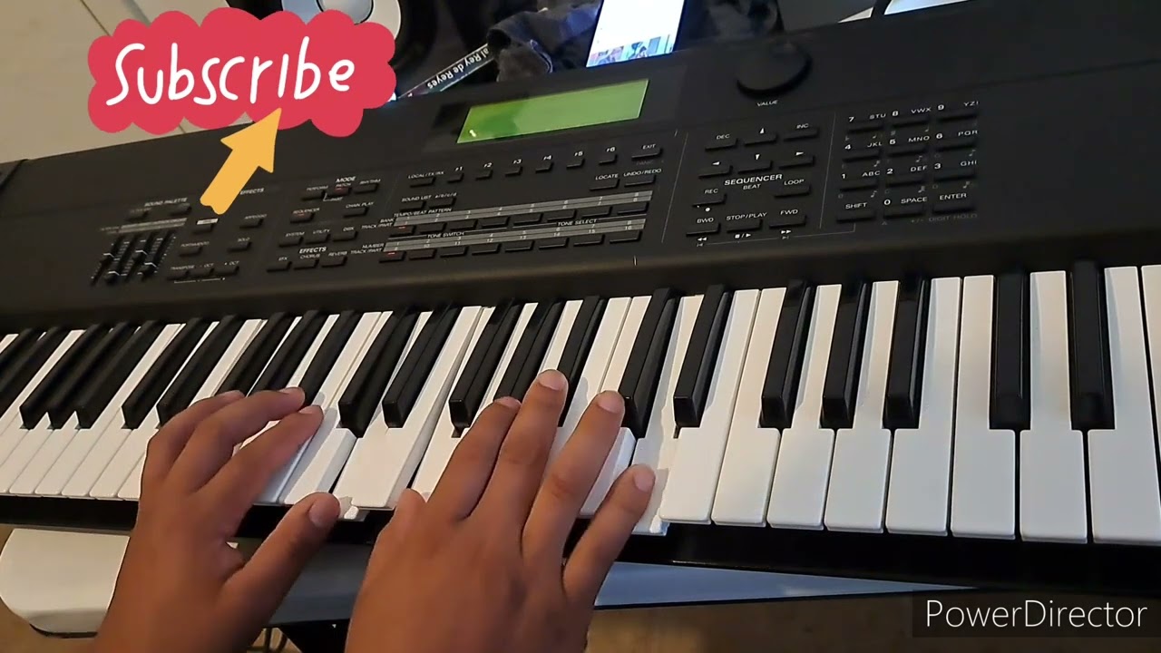 Tutorial de piano cadena de corros en Fa Mayor