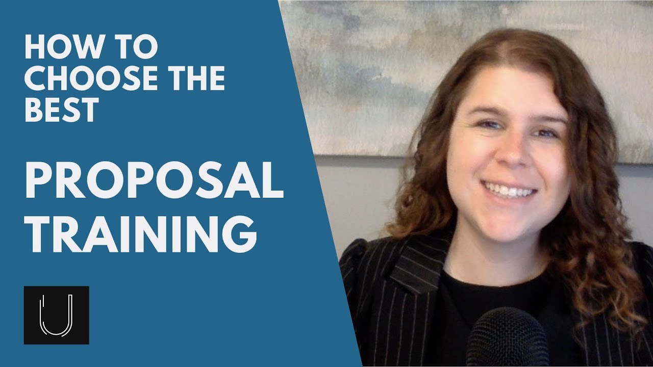 How to Choose the Best Proposal Training