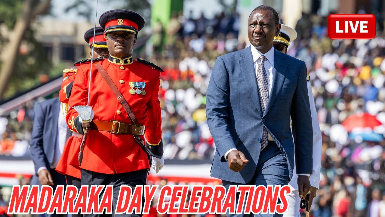 LIVE: MADARAKA DAY CELEBRATIONS AT RAILA ODINGA STADIUM, HOMA BAY