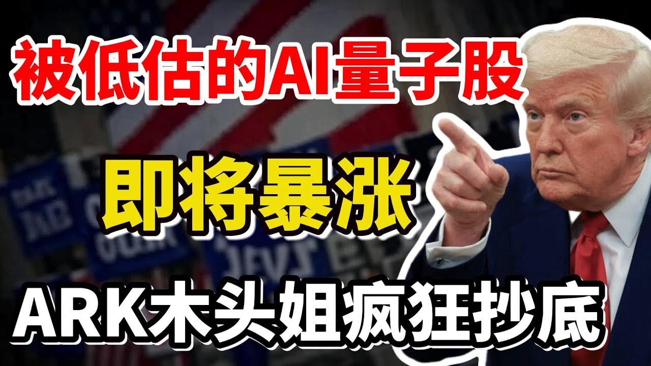 美股投资｜ARK木头姐疯狂抄底！被严重低估的迷你量子股QSI！却可能是未来十年的超级独角兽！或是下一个十倍股！你还不上车？！背后逻辑很多人没看懂！