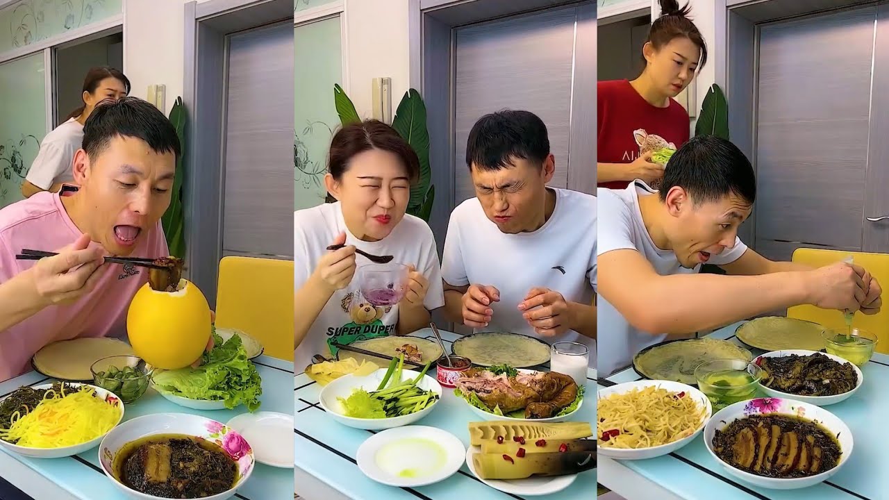 Trending 🔥 Funny Husband Wife Yummy Food Eating Challenge||Prank 😂🤫||Comedy 🤣🤣