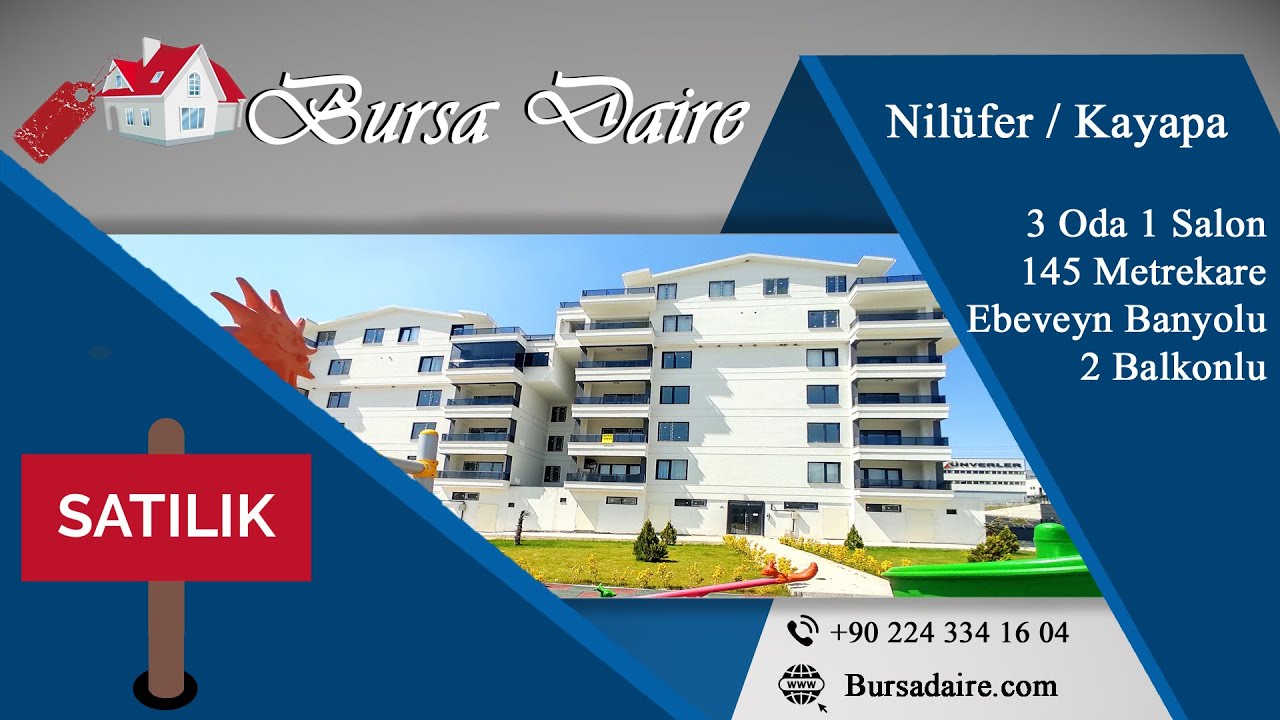🛑 Kayapa Satılık Daire | Kayapa Mahallesi Nilüfer | Bursa Nilüfer Kayapa Çamlık Satılık DAİRELER