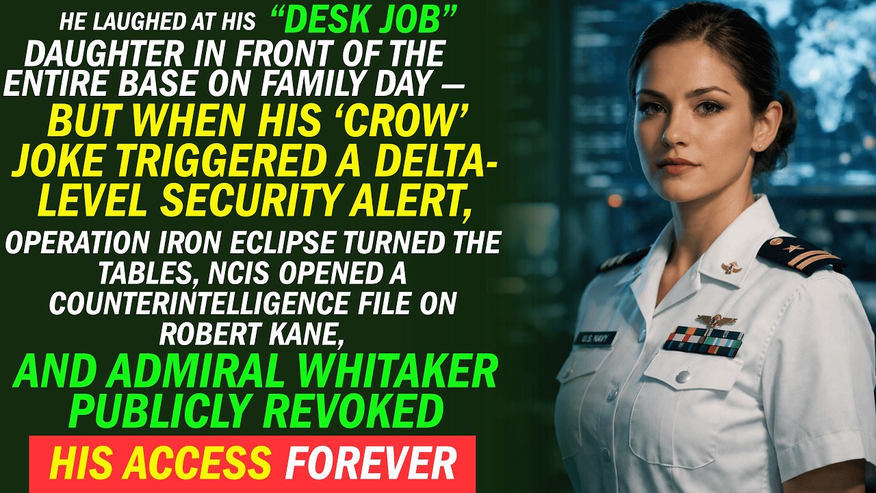 He Mocked His Daughter on Family Day — Until Operation Iron Eclipse Forced Admiral Whitaker to Ban