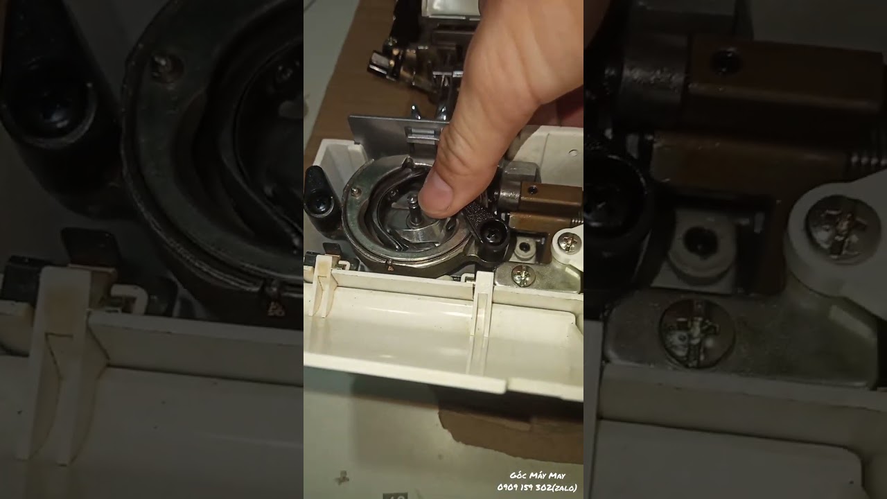 Hướng Dẫn Cách Tháo Lắp Chao Thuyền Máy May Gia Đình Ổ Kim Loại