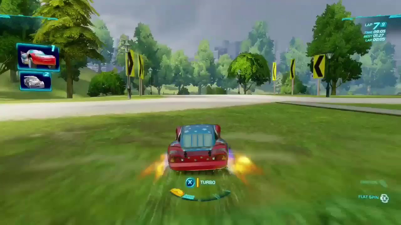 Cars 2 The Video Game | Daredevil Lightning - Hyde Tour | 9 laps