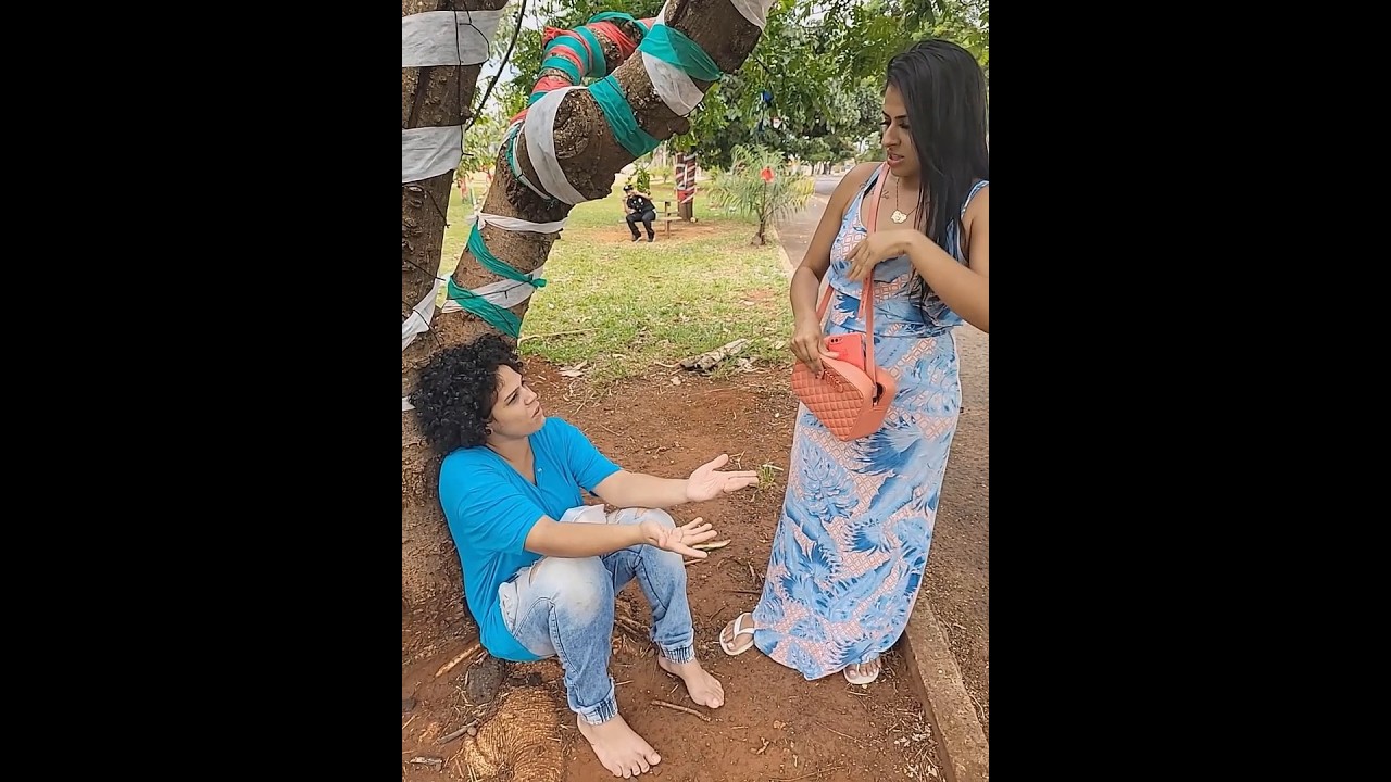 Influencer foi pega no Flagra fingindo dar Dinheiro para Mendigos, final Surpreendente!!