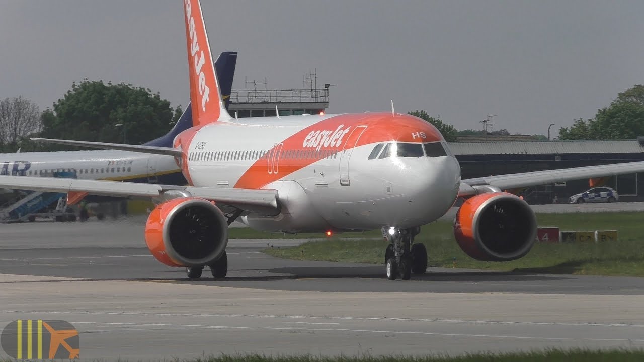 EasyJet A320 Neo Startup and Quite Departure At Southend