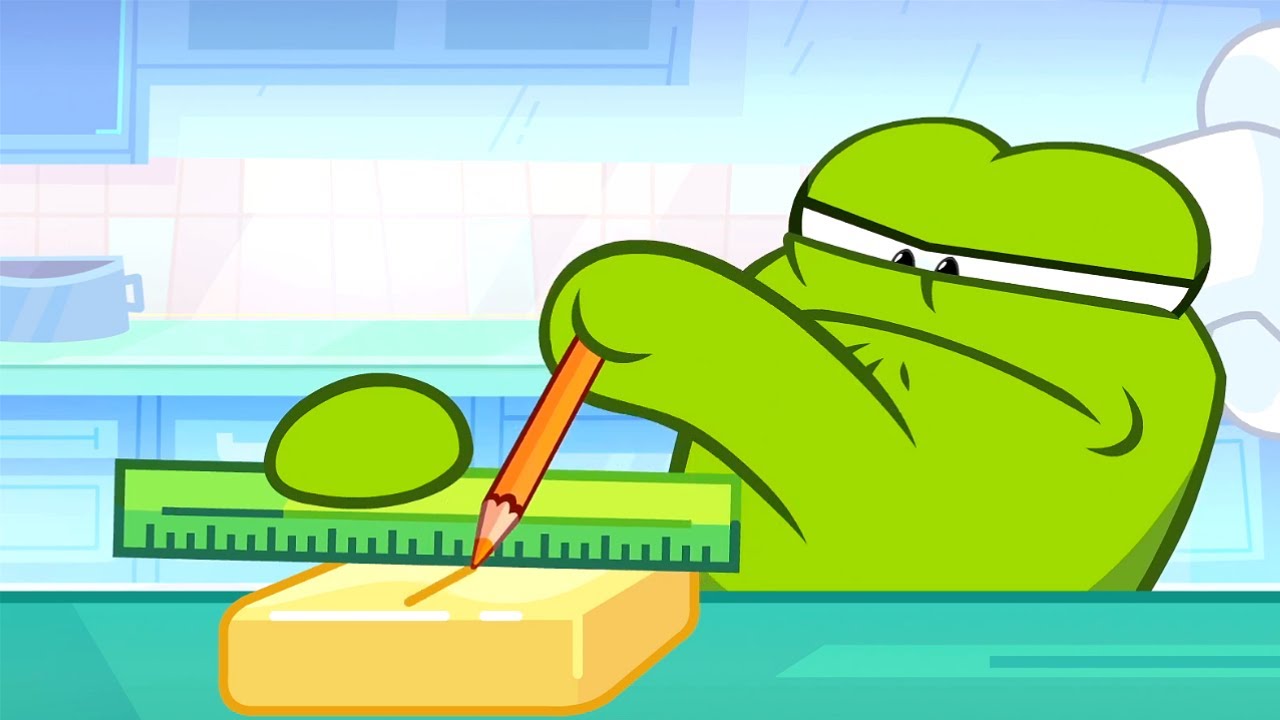 As Histórias do Om Nom: Om Nom Cafe -  Bolo do Om Nom - Desenhos Animados
