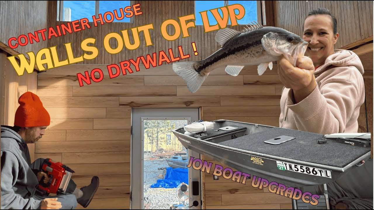 LVP Walls and Jon Boats