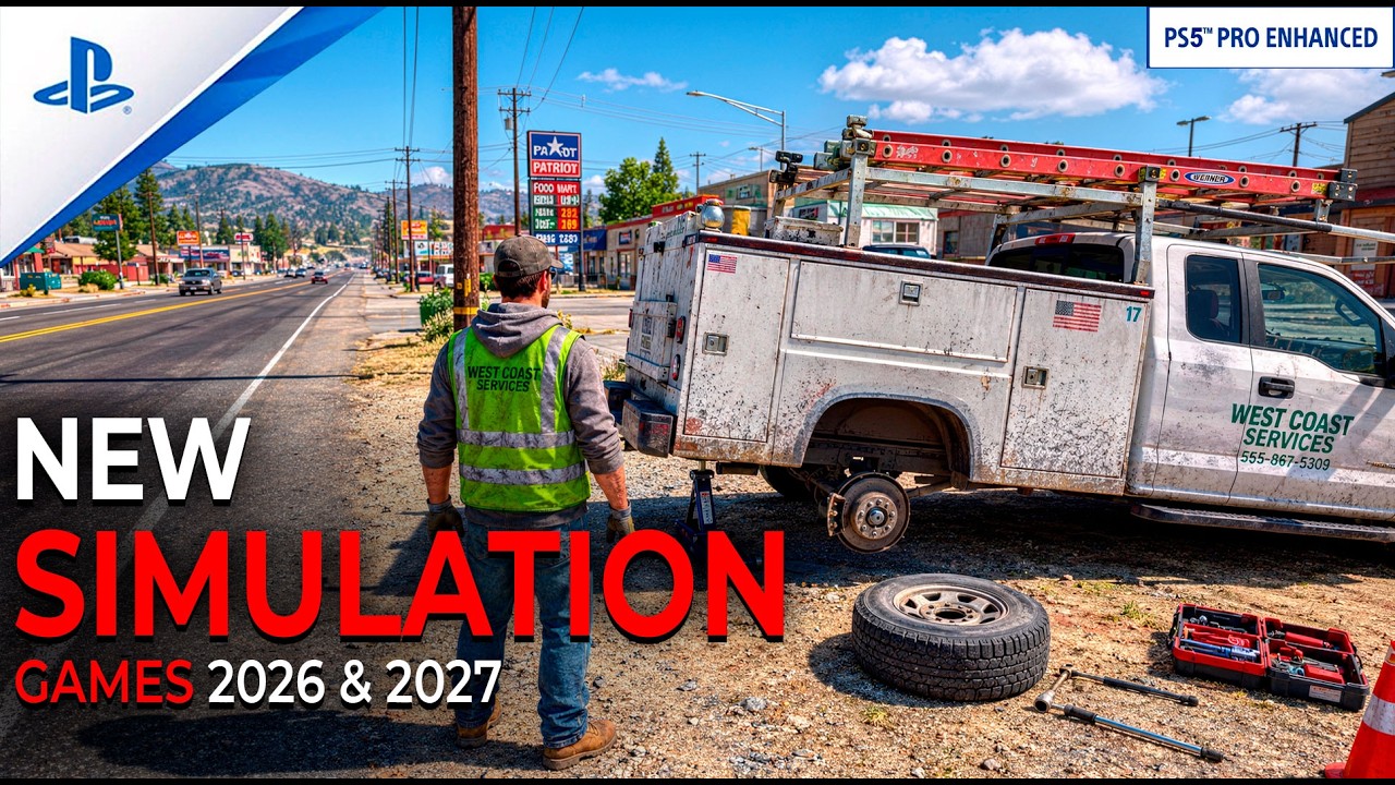 20 NEW Simulation Games Coming in 2026 & 2027 | Driving, Farming, Life, Transport & More