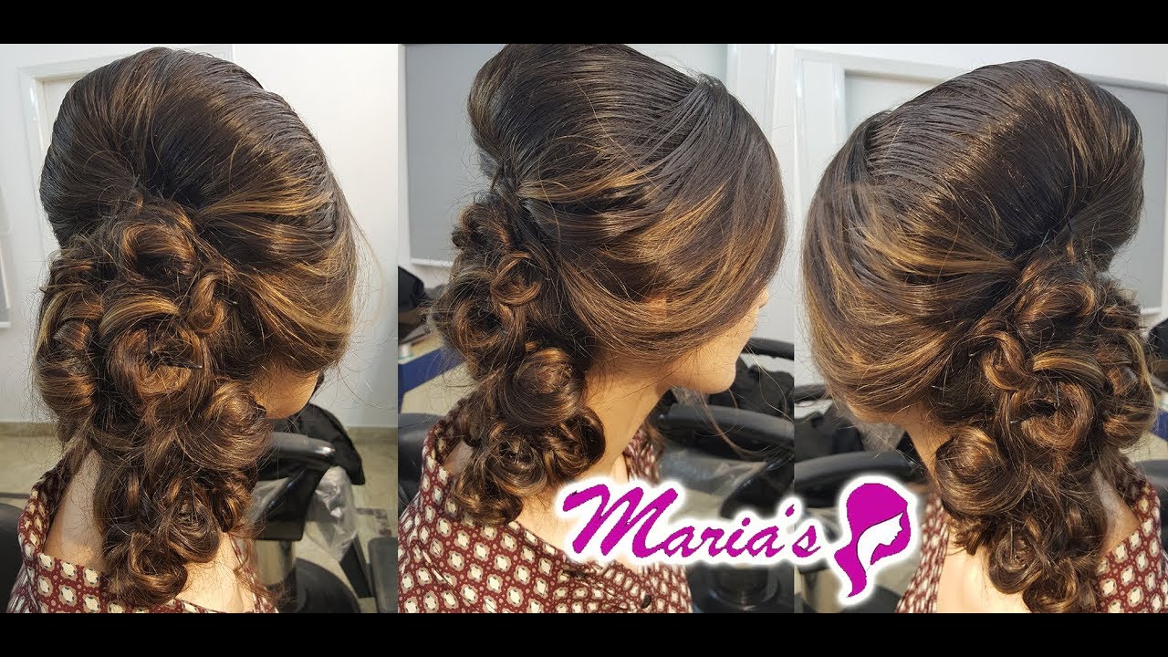 60s Bollywood Hair Style 1 | Marias Beauty Salon