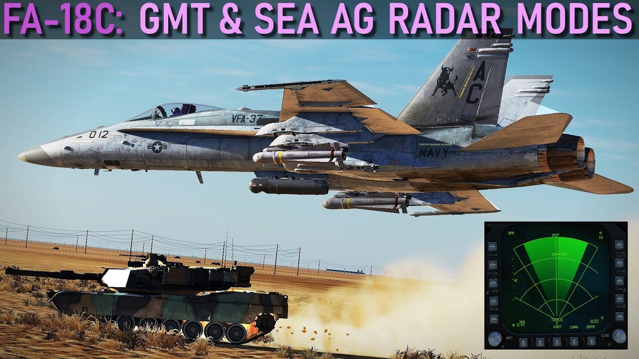 FA-18C Hornet: Учебное пособие «Воздух-земля» (режимы GMT и SEA) | DCS WORLD