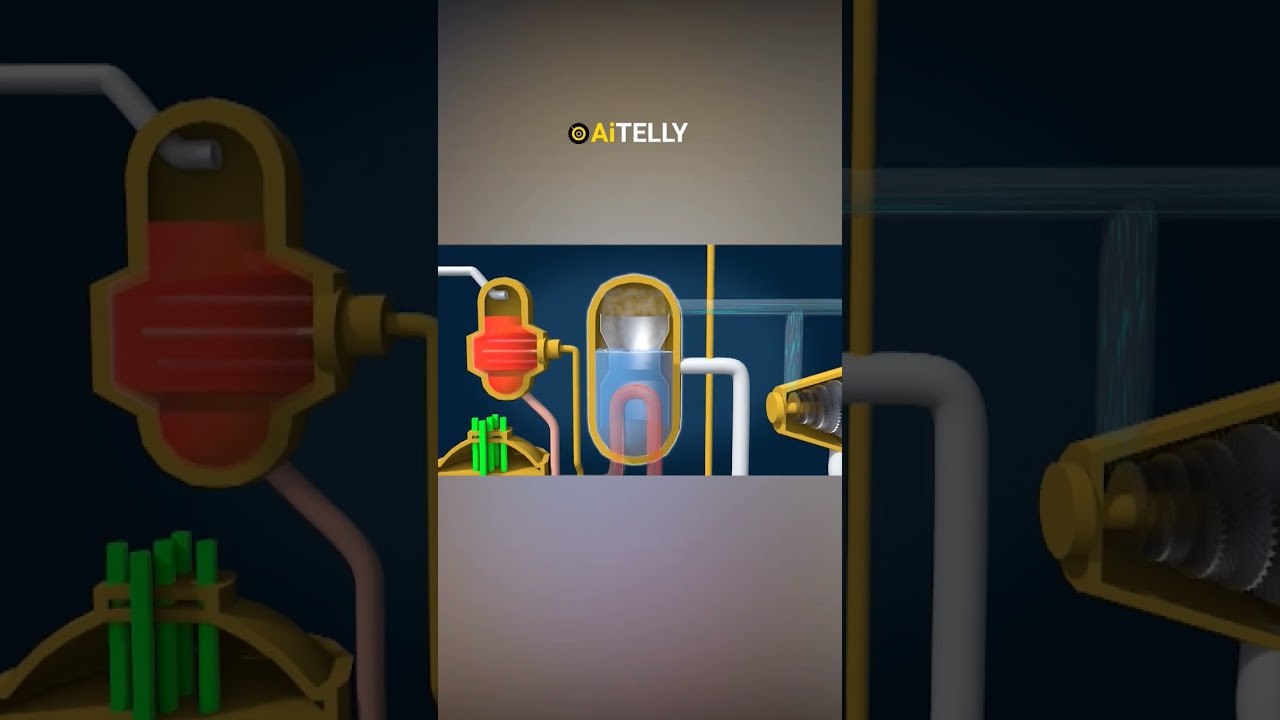 How Nuclear Reactors Work part 2 Submarine #3d #ocean #nuclear #navy