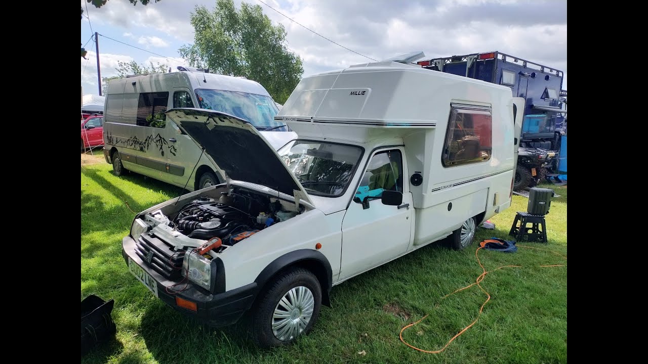 US Skoolie in the UK - VanLife Festival 2025, Shrewsbury