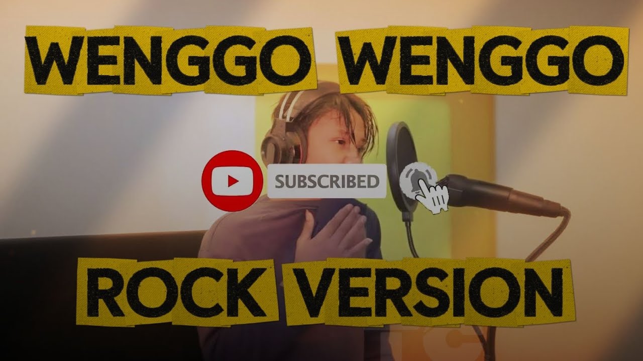 WENGGO WENGGO ROCK VERSION #2026 #fajarsadboy #cover 