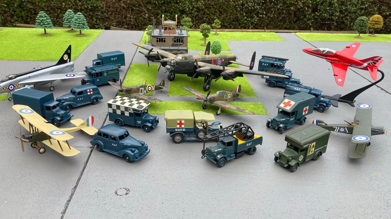 Lledo RAF die cast vehicle collection