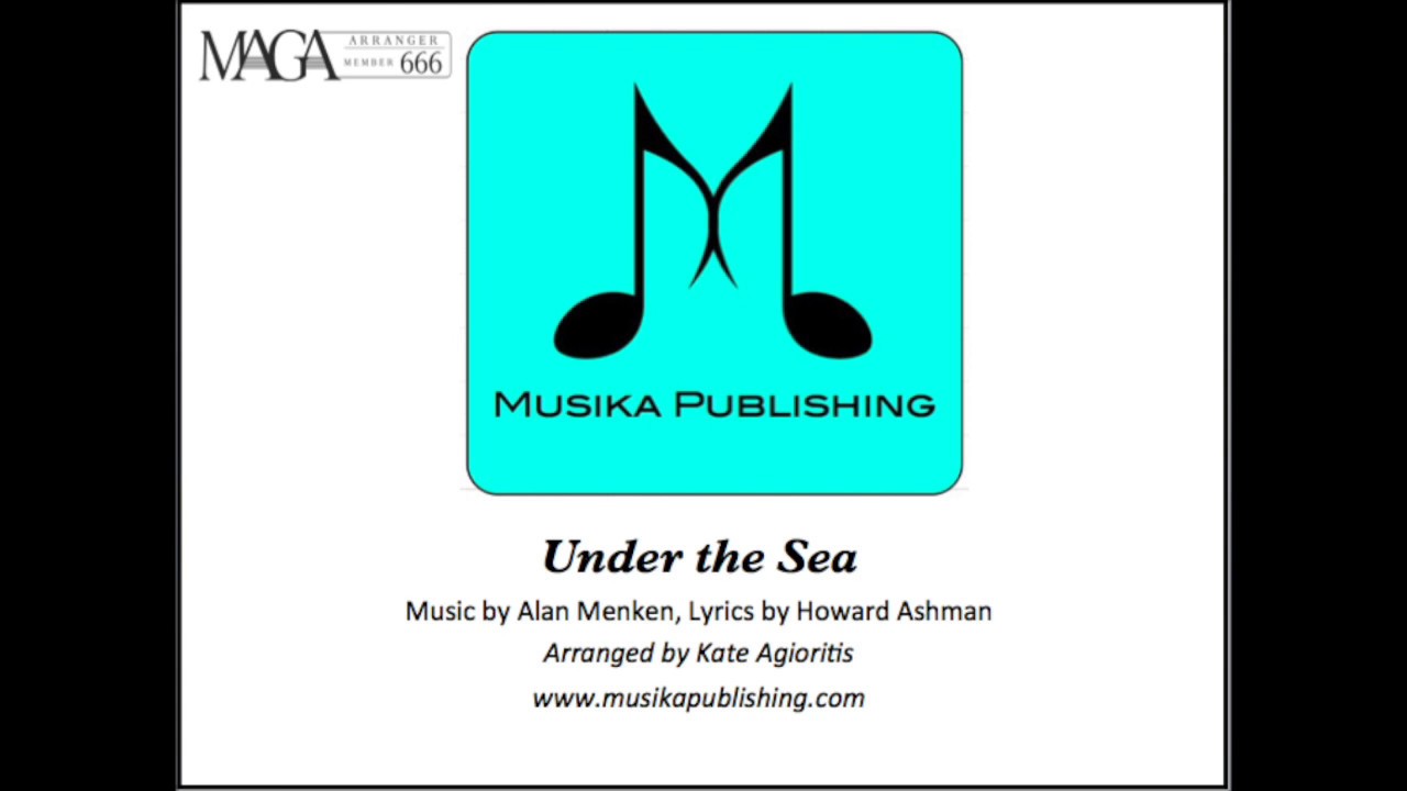 Under the Sea - Flute Quartet - ♪ Sheet Music ♪
