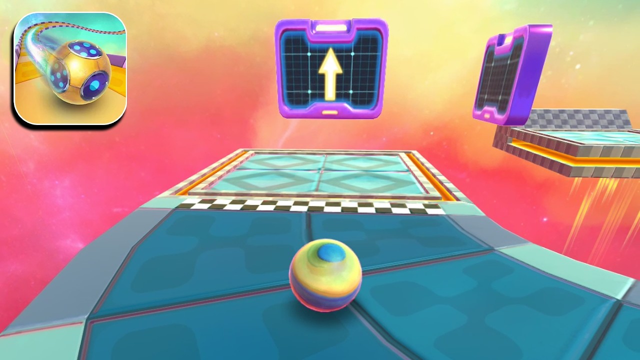 Sky Ball Odyssey Up Gameplay Speedrun Level 41