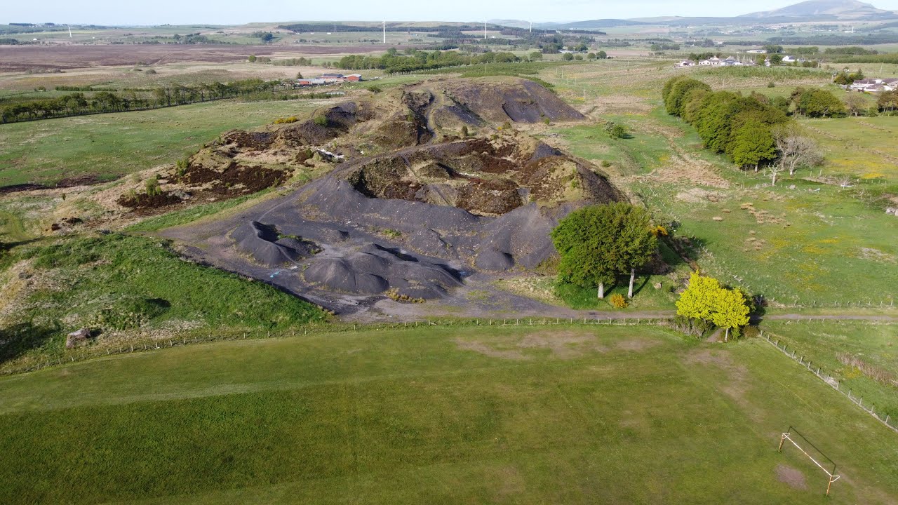 The Ashy Park In Coalburn By Drone