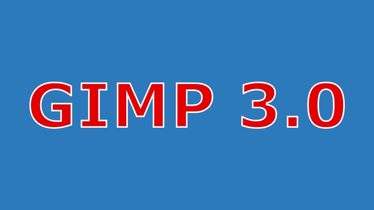How to Add an Outline to Text in GIMP 3.0
