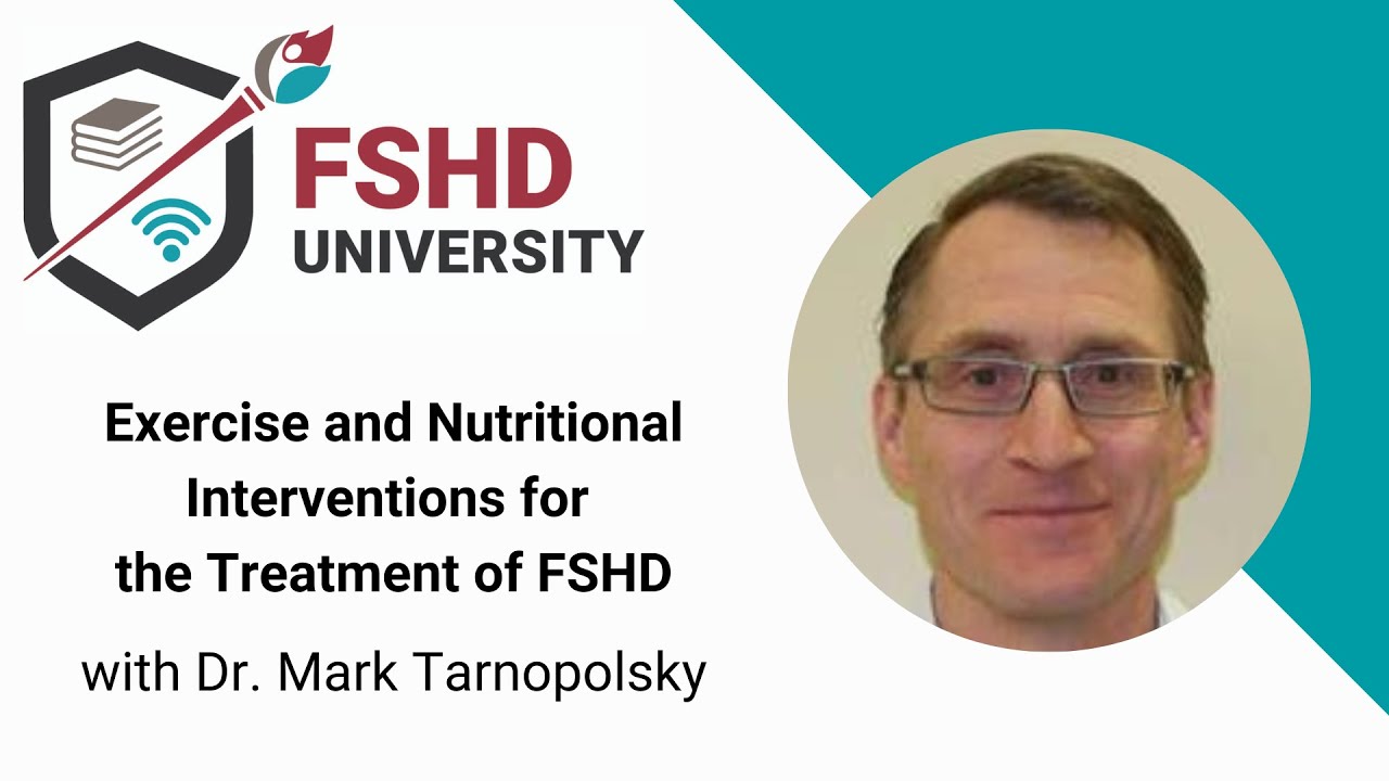 Nutritional and exercise interventions for FSHD