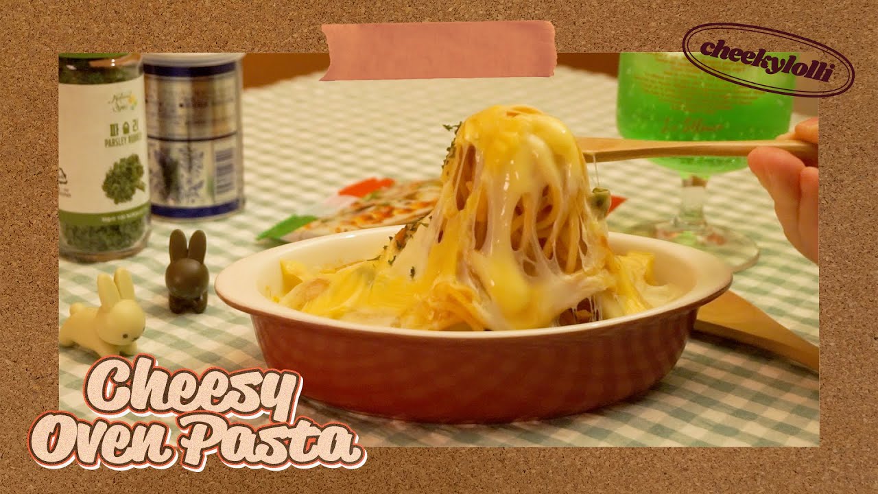 Cheesy Oven Pasta🧀🍝✨ 치즈 오븐 스파게티를 좋아해