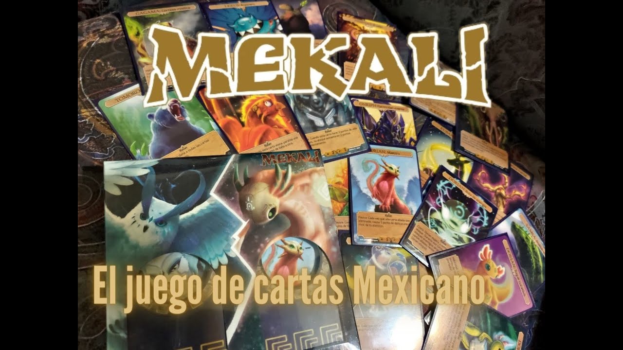Mekali el nuevo juego de cartas TCG Mexicano