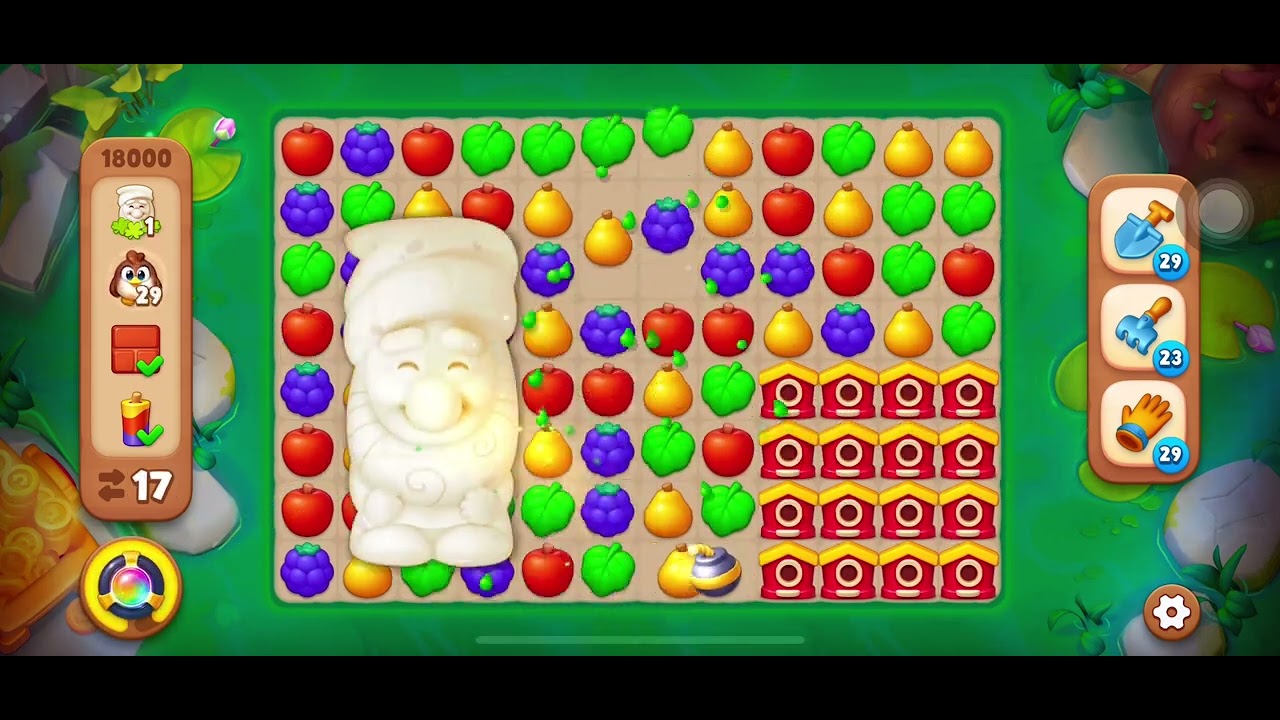 Gardenscapes Level 18000