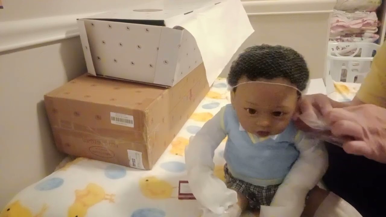 Box Opening of an Ashton Drake Doll.